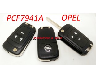 Opel ASTRA H  remote key with 433MHZ  with 7941A chip, 3 button key 