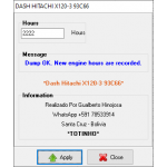 DASH HITACHI X120-3 93C66