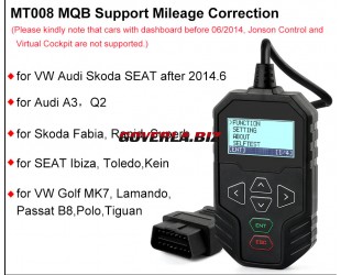 OBDPROG MQB MT008- the NEWEST professional odometer adjustment tool for VW/Audi/Skoda/Seat 